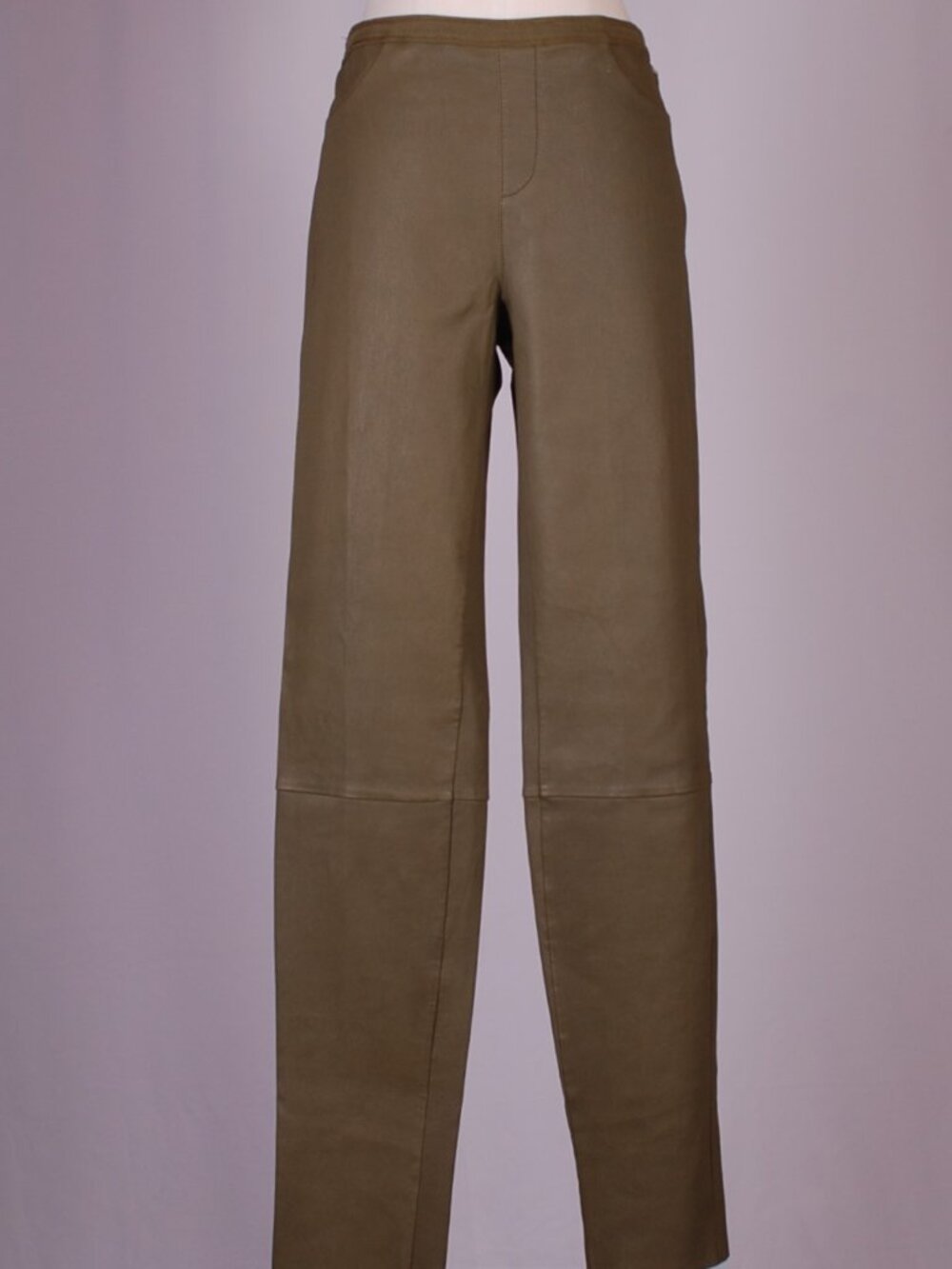 EUC Escada Sport Lamb Leather Pull-on Pant, Sz - 44